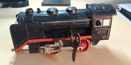 Alte dampf lok doll spur - doll,, 0